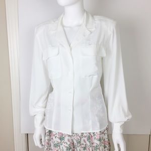 Christian Dior Button-up Blouse